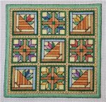 (image for) Quilt Blocks 2 - Flower Baskets